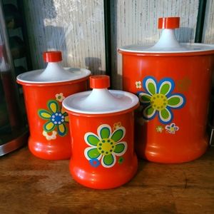 Vintage Kromex Canister Set